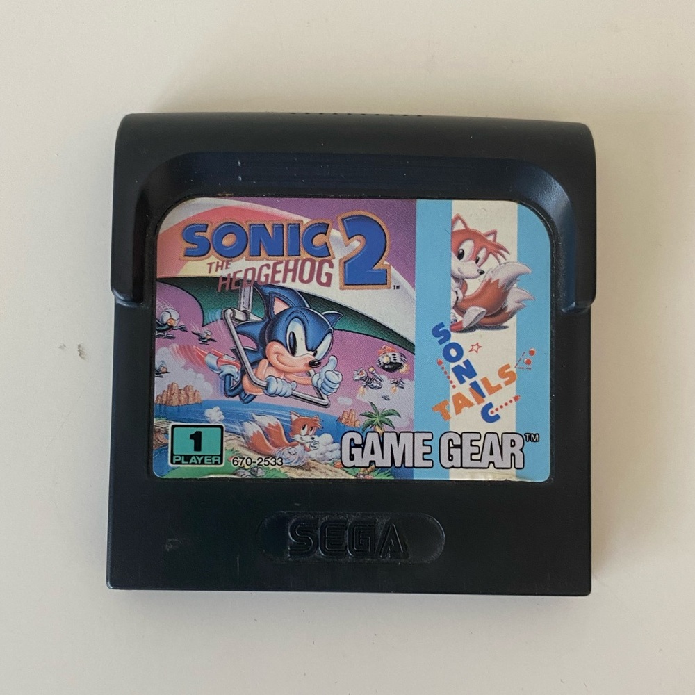Sega Game Gear Sonic the Hedgehog 2 Game